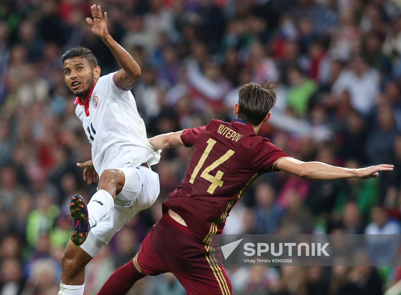 Russia vs. Costa Rica friendly football match