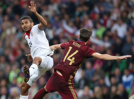 Russia vs. Costa Rica friendly football match
