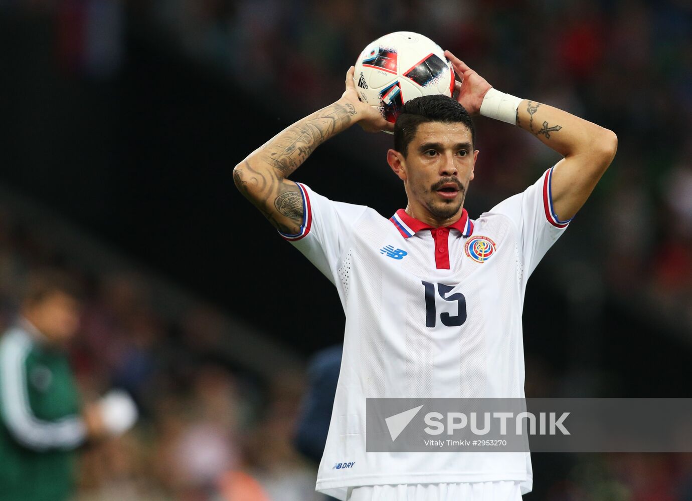 Russia vs. Costa Rica friendly football match