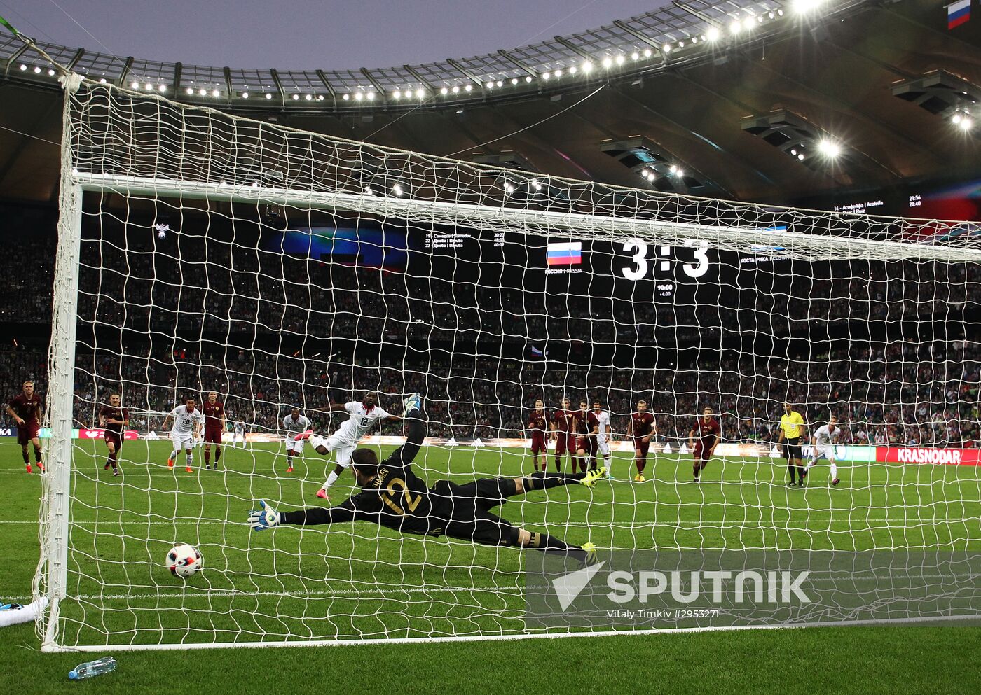 Russia vs. Costa Rica friendly football match