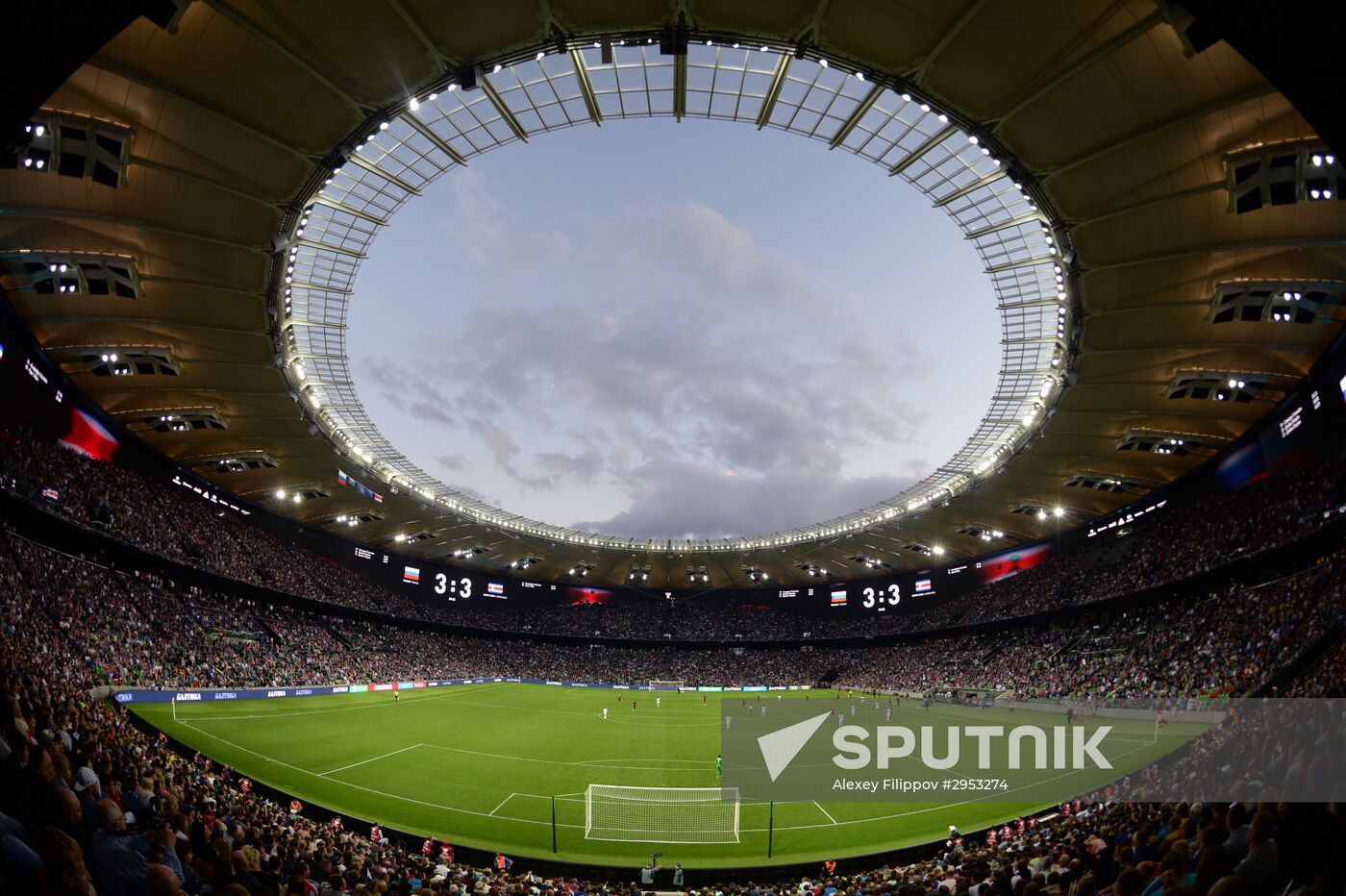Russia vs. Costa Rica friendly football match