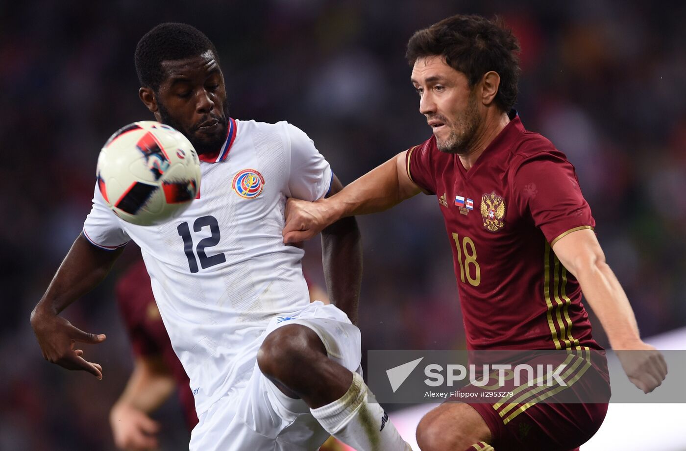 Russia vs. Costa Rica friendly football match