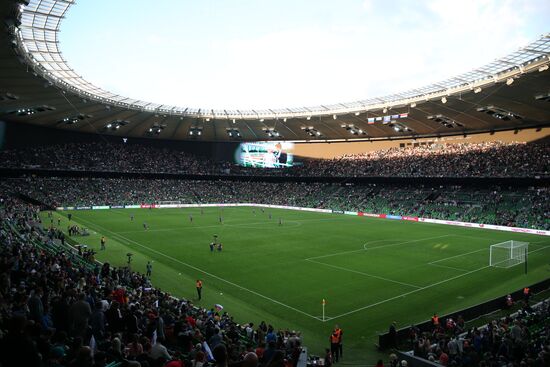 Russia vs. Costa Rica friendly football match