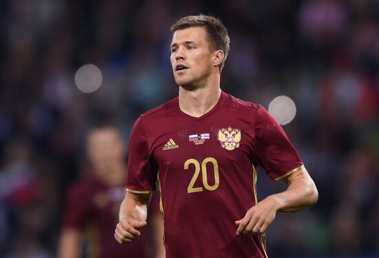 Russia vs. Costa Rica friendly football match