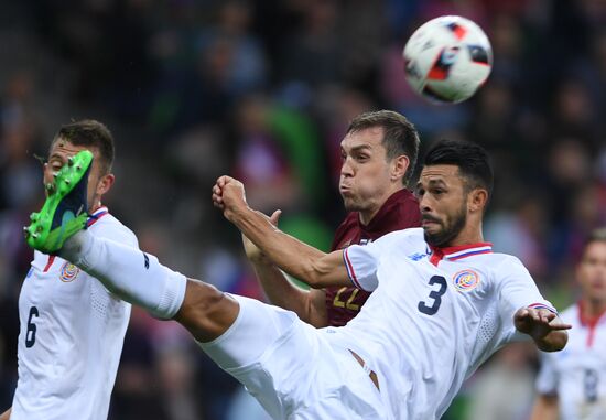 Russia vs. Costa Rica friendly football match