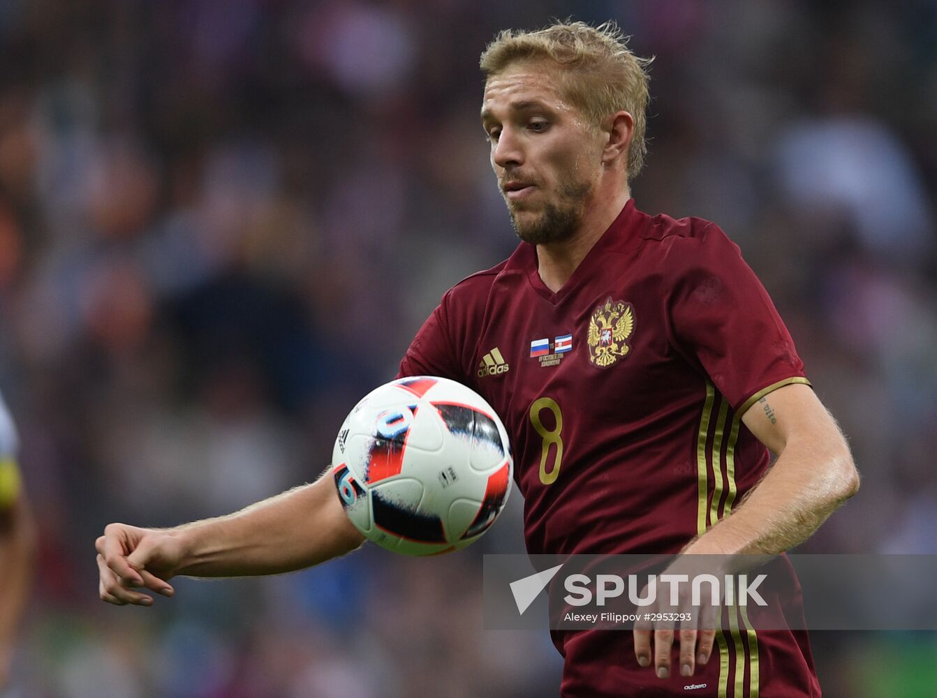 Russia vs. Costa Rica friendly football match