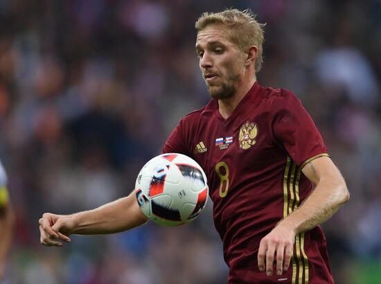 Russia vs. Costa Rica friendly football match