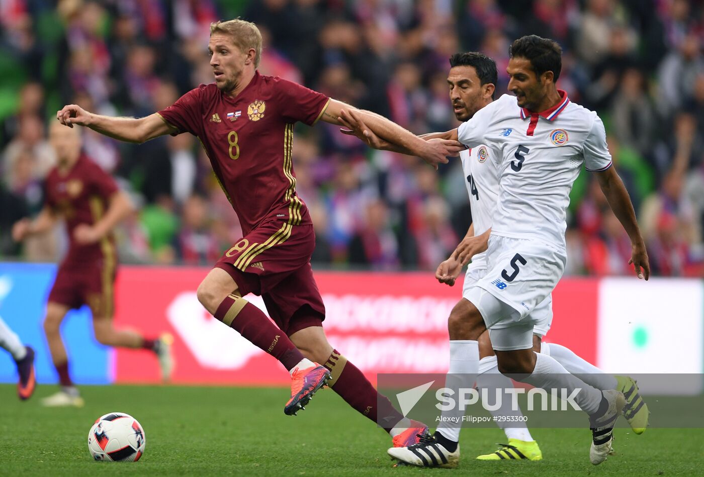 Russia vs. Costa Rica friendly football match