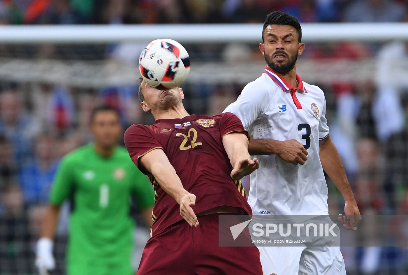 Russia vs. Costa Rica friendly football match