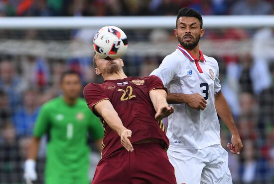 Russia vs. Costa Rica friendly football match