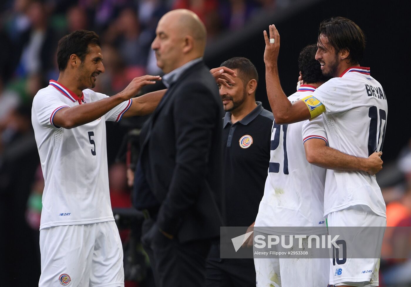 Russia vs. Costa Rica friendly football match
