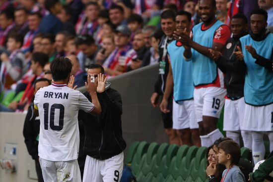 Russia vs. Costa Rica friendly football match