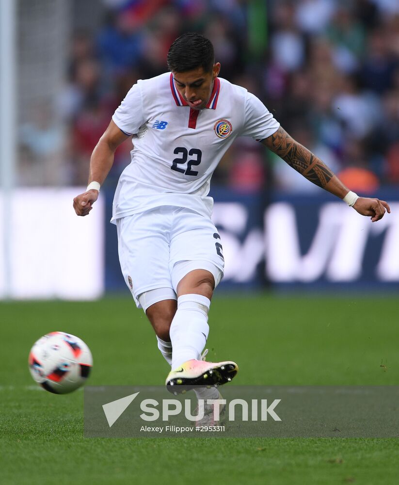 Russia vs. Costa Rica friendly football match