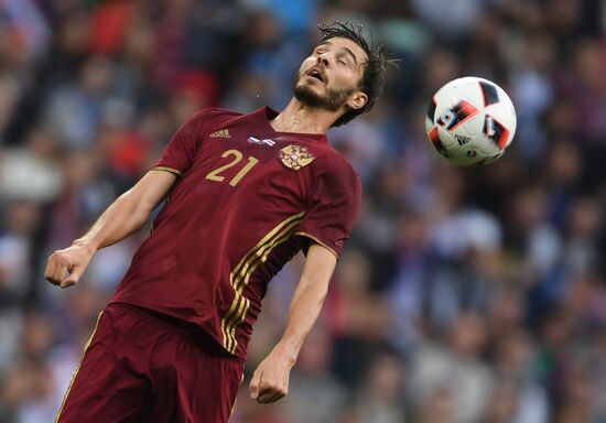Russia vs. Costa Rica friendly football match