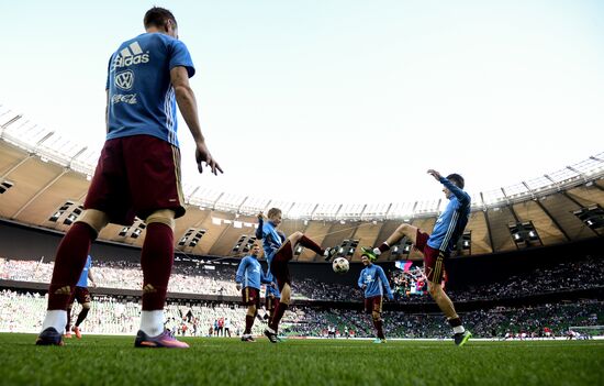 Russia vs. Costa Rica friendly football match