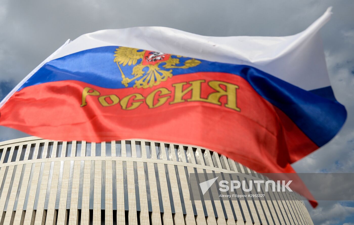 Russia vs. Costa Rica friendly football match