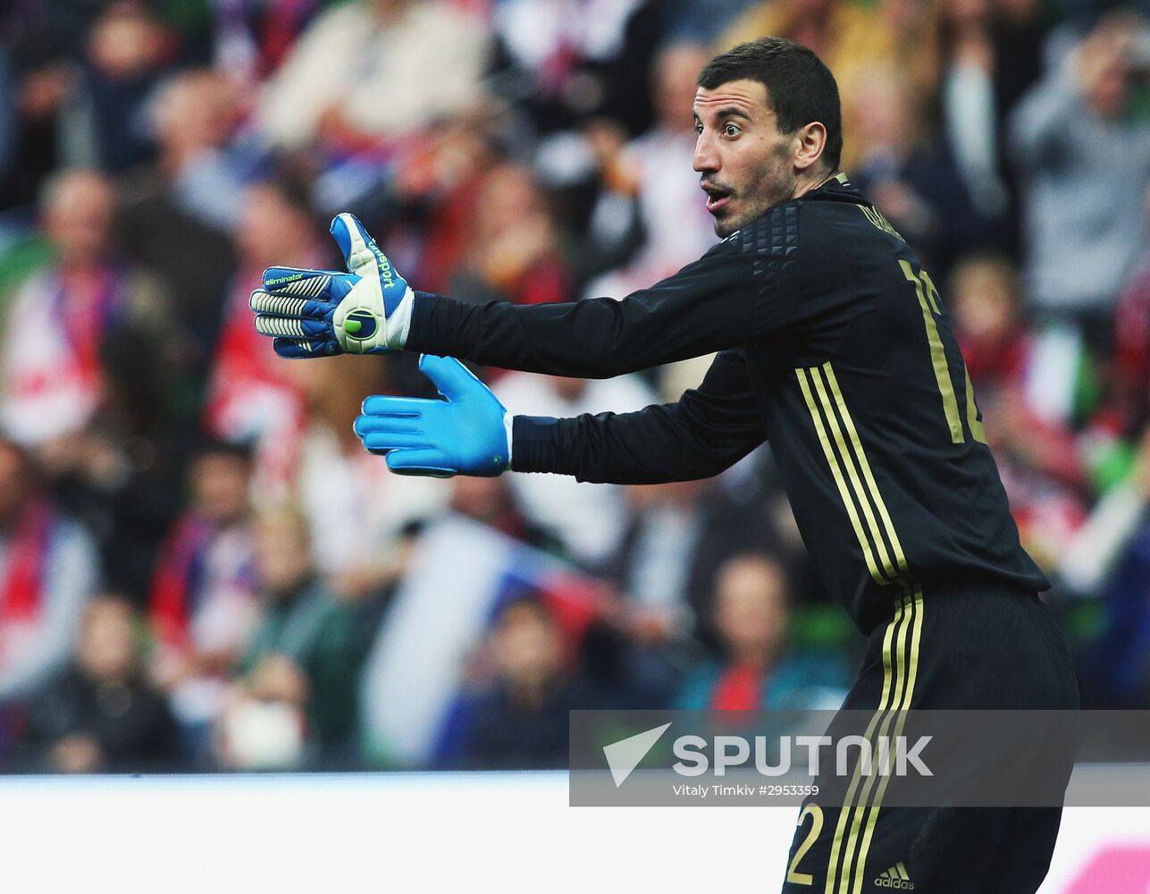 Russia-Costa Rica friendly football match