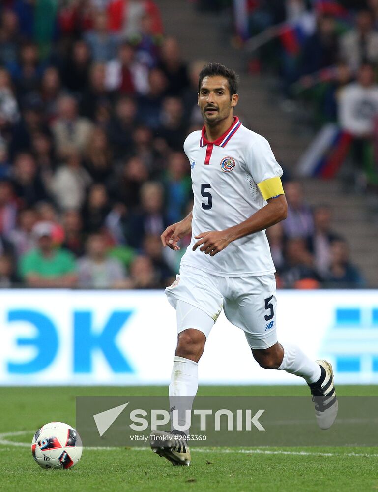 Russia vs. Costa Rica friendly football match