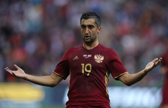 Russia vs. Costa Rica friendly football match