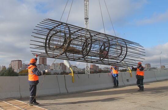 Construction of Northeast Chord in Moscow