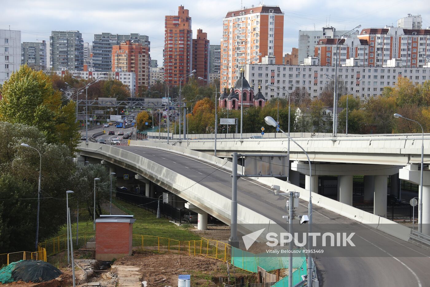 Construction of Northeast Chord in Moscow