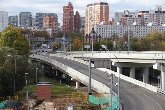 Construction of Northeast Chord in Moscow