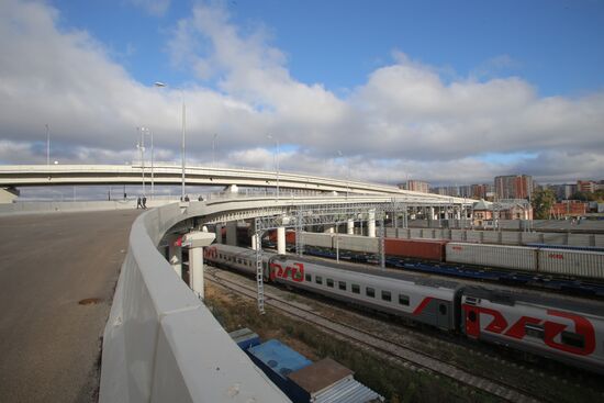 Construction of Northeast Chord in Moscow