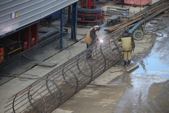 Construction of Northeast Chord in Moscow