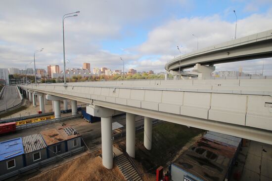 Construction of Northeast Chord in Moscow