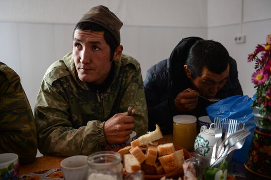 Kok-boru championship in Republic of Altai