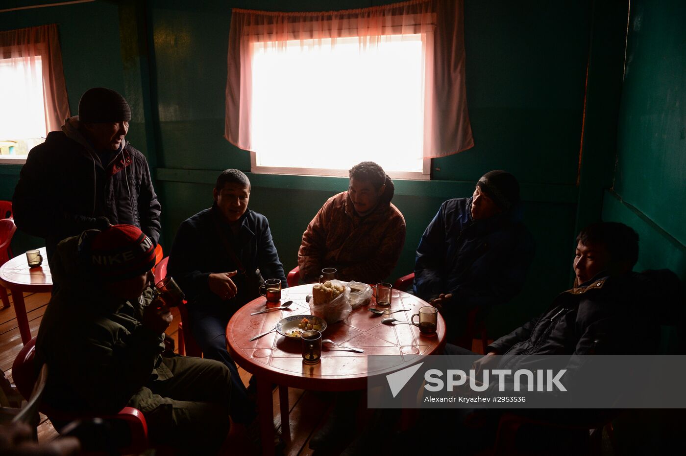 Kok-boru championship in Republic of Altai