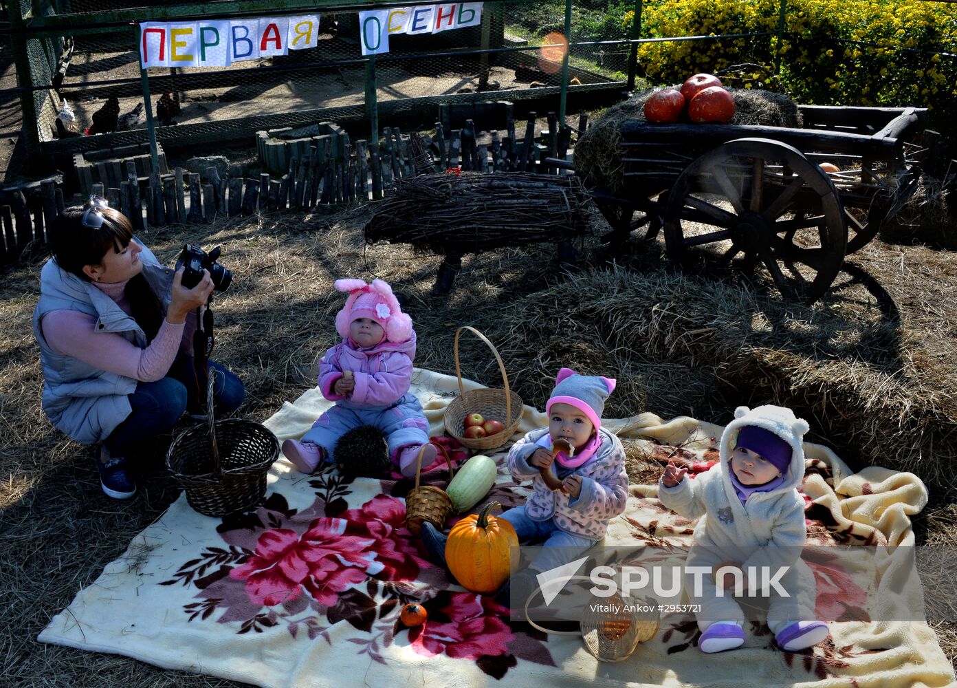 Family pastime in Botanical Gardens, Vladivostok
