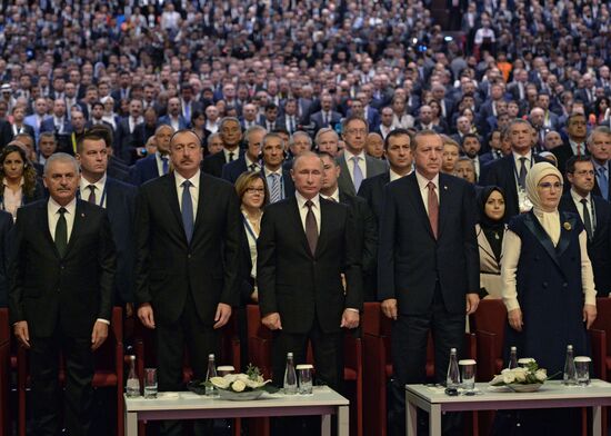 Russian President Vladimir Putin visits Turkey