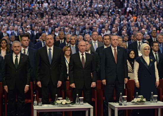Russian President Vladimir Putin visits Turkey