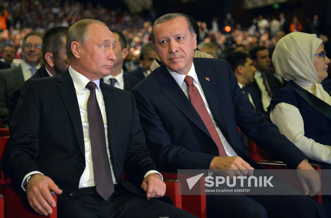 Russian President Vladimir Putin visits Turkey