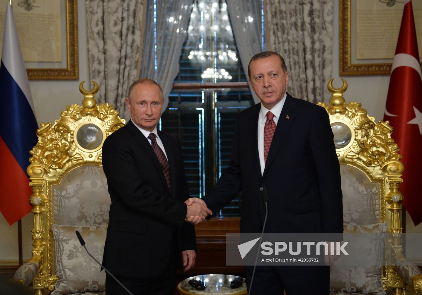 Russian President Vladimir Putin visits Turkey