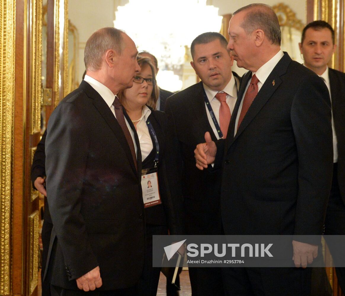 Russian President Vladimir Putin visits Turkey