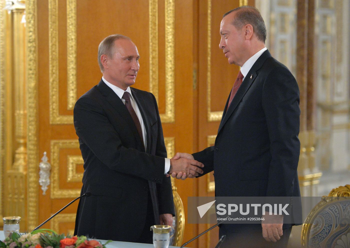 Russian President Vladimir Putin visits Turkey