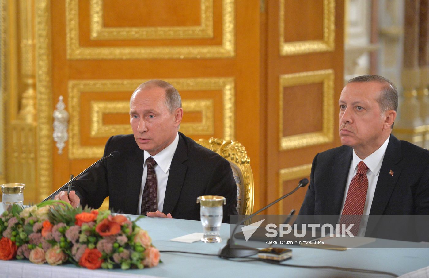 Russian President Vladimir Putin visits Turkey