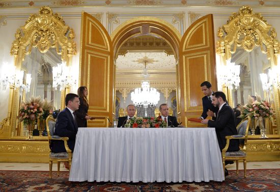 Russian President Vladimir Putin visits Turkey