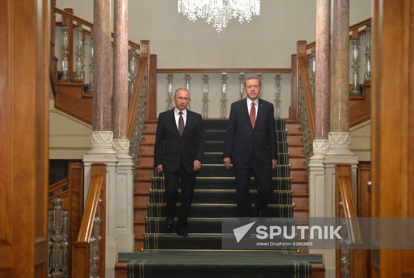 Russian President Vladimir Putin visits Turkey