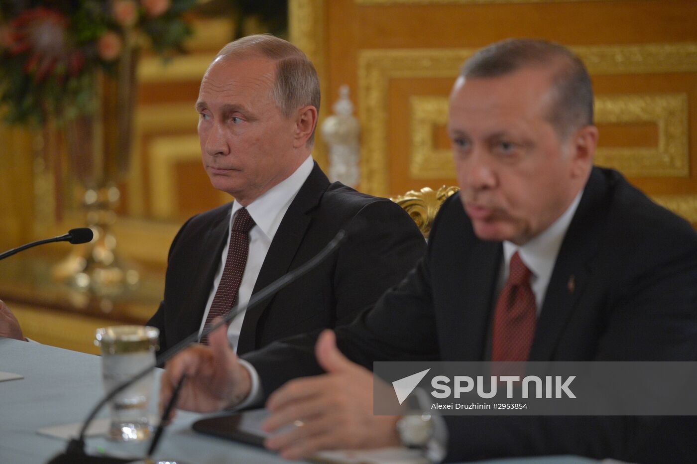 Russian President Vladimir Putin visits Turkey