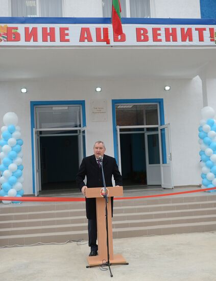 Deputy Russian Prime Minister Dmitry Rogozin visits Transnistria