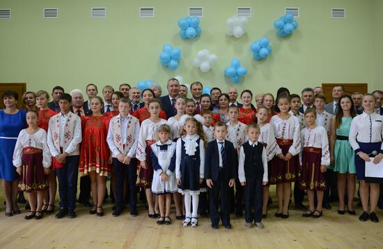 Deputy Russian Prime Minister Dmitry Rogozin visits Transnistria