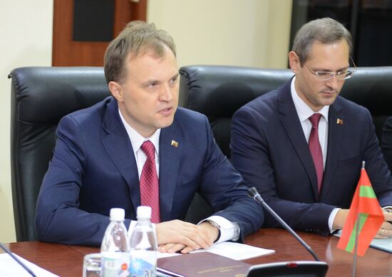 Deputy Russian Prime Minister Dmitry Rogozin visits Transnistria