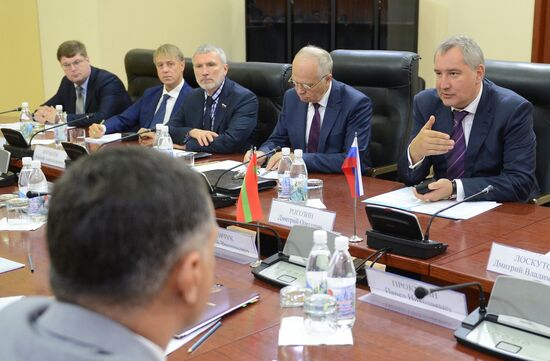 Deputy Russian Prime Minister Dmitry Rogozin visits Transnistria