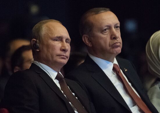 Russian President Vladimir Putin visits Turkey