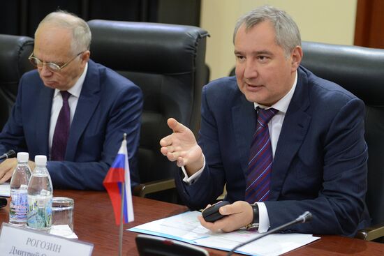 Deputy Russian Prime Minister Dmitry Rogozin visits Transnistria