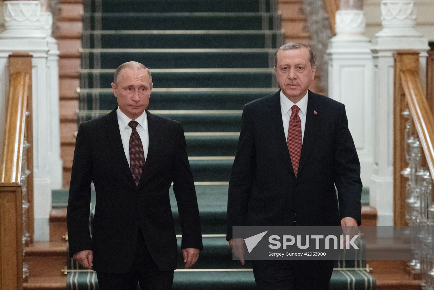 Russian President Vladimir Putin visits Turkey