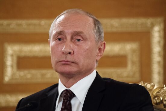 Russian President Vladimir Putin visits Turkey